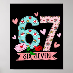 Poster Saint-Valentin 67 Meme Rempli De Cœurs Drôle S