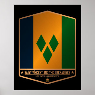 Poster Saint-Vincent-et-les Grenadines