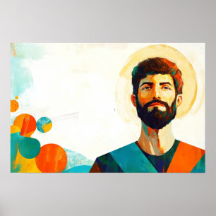 Poster Saint Vincent : Témoin radieux de la foi