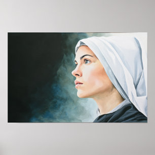 Poster Sainte Angela Merici : Lumière de la foi et de la