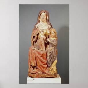 Poster Sainte-Anne, la Vierge et l'Enfant,