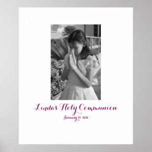 Poster Sainte Communion Se connecter à la mémoire du Cons