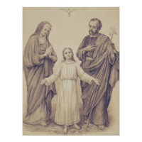 Sainte Famille Jésus, Vierge Marie et Saint Joseph