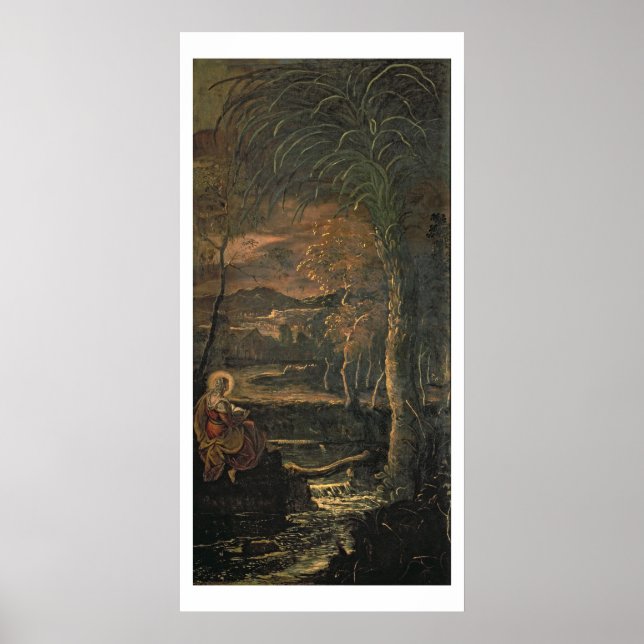 Poster Sainte Marie d'Egypte dans le désert (Devant)