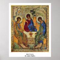 Sainte Trinité Par Andrei Rublev