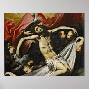 Poster Sainte Trinité par Jusepe de Ribera