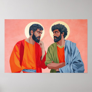 Poster Saints Timothée et Tite : Frères dans la Foi
