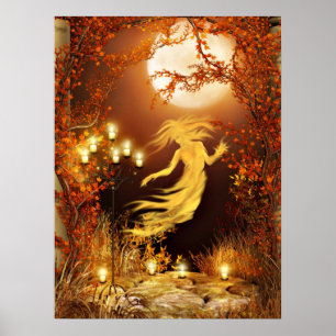 Poster Saison d'Halloween