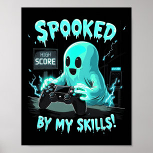 Poster Saison Éffrayante de Spote Ghost Halloween