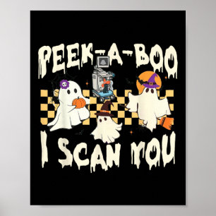 Poster Saison Éffrayante d'Halloween Ultrasound
