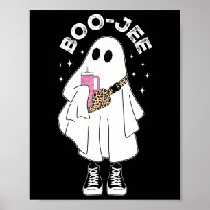 Poster Saison éffrayante mignonne Fantôme Halloween Costu