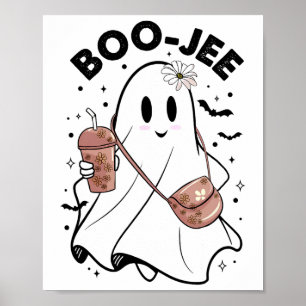 Poster Saison éffrayante mignonne Fantôme Halloween Costu