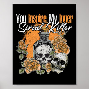 Poster Saison Éffrayante Rétro - Vous Inspire Ma Série In