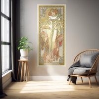 Saison L'Automne Art Nouveau Alphonse Mucha