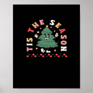Poster Saison Retro Halloween Saison Éffrayante automne