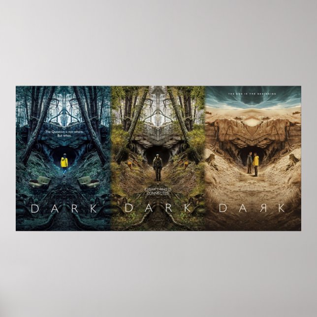 Poster Saison SOMBRE 1 2 3 connecté (Devant)