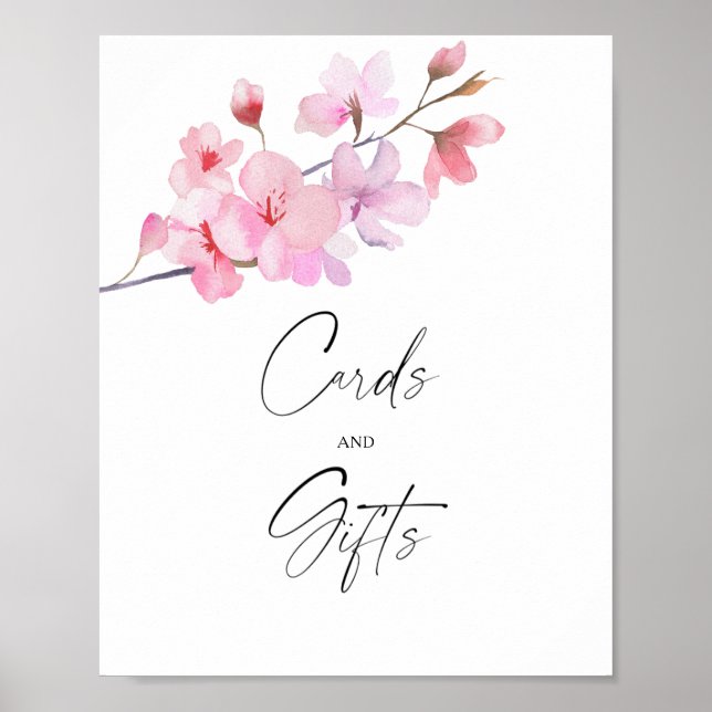 Poster Sakura - Cartes et Cadeaux (Devant)