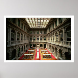 Poster Sala di Lettura, built in 1537-88 (photo)