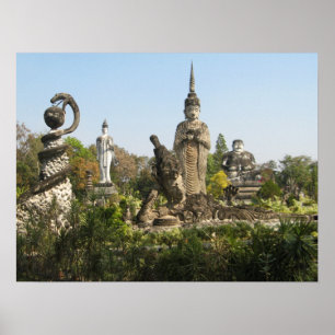 Poster Sala Keo Kou, Nong Khai, Thaïlande
