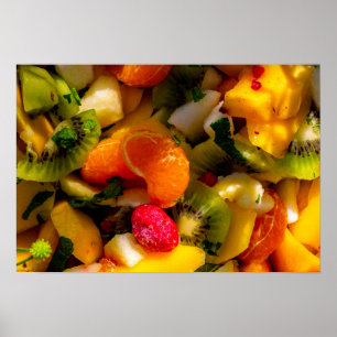 Poster Salade de fruits