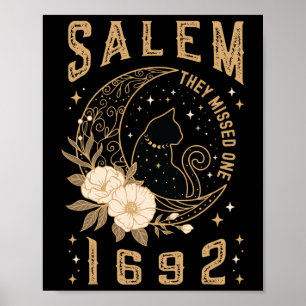 Poster Salem 1692 Ils Ont Manqué Un Procès De Sorcière Bl