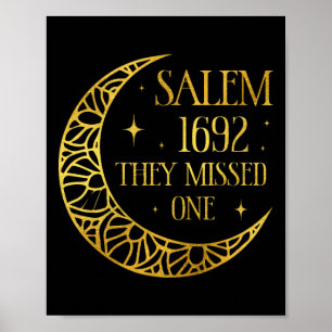 Poster Salem 1962 Vous Avez Manqué Une Sorcière Féministe