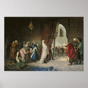 Poster Salida del Boabdil, à l'Alhambra