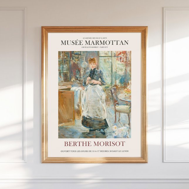 Poster Salle à manger Berthe Morisot 1886 Exposition Art (Créateur téléchargé)