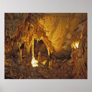 Poster Salle de dépôt, parc national Mammoth Cave,
