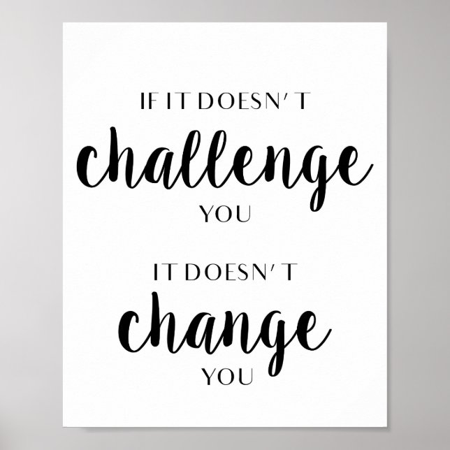 Poster Salle de gym, exercice, entraînement Motivational  (Devant)