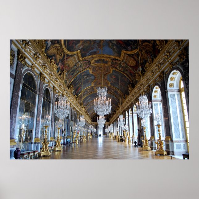 Poster Salle de miroir (Devant)