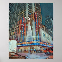 Salle de musique radio NYC
