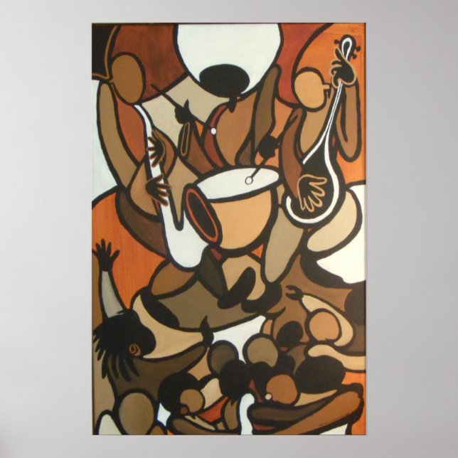 Poster Salle de rythme (Devant)