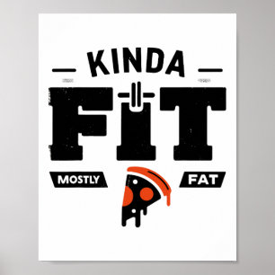 Poster Salle de sport Exercice Squat Musculation Powerlif