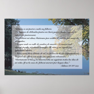 Poster Salmos 23 (Cartel)