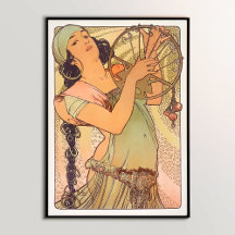 Salomé (1897) par Alphonse Mucha Through a Wall Ar