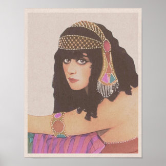 Poster Salomé (1918) - Enchanteuse de la nuit