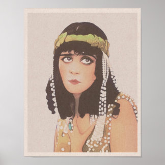 Poster Salomé (1918) - La Lys dorée du Nil