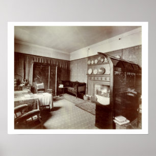 Poster Salon, Chambre de Kelmscott, Londres, 1896 (photo