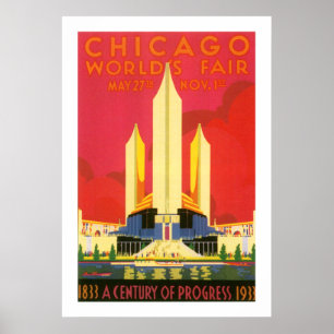 Poster Salon des mondes de Chicago