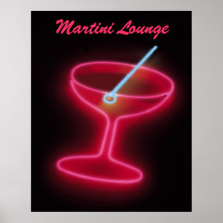 Poster Salon Martini