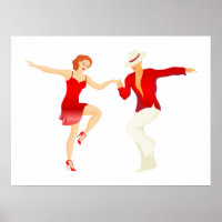 Salsa Dancers Dance Series