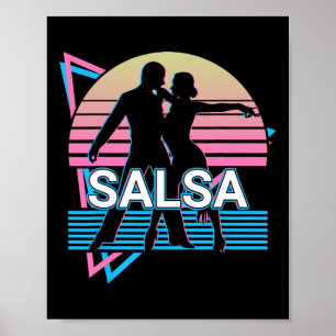 Poster Salsa Dancing Salsa