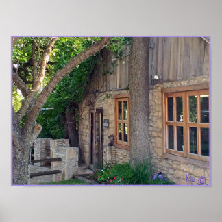 Poster Salt Lick BBQ - Accueil du Texas BBQ original!