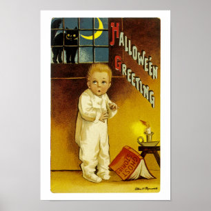 Poster Salutations d'Halloween