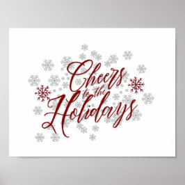 Poster Salutations - Vacances élégantes