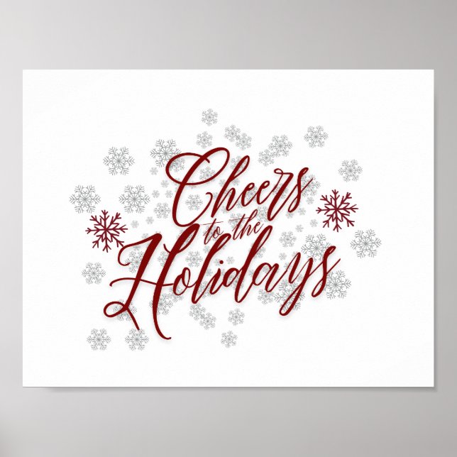 Poster Salutations - Vacances élégantes (Devant)