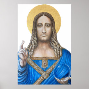 Poster Salvator Mundi 