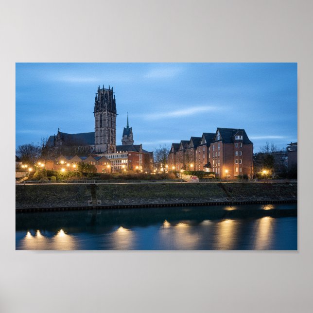 Poster Salvatorkirche Duisburg (Devant)