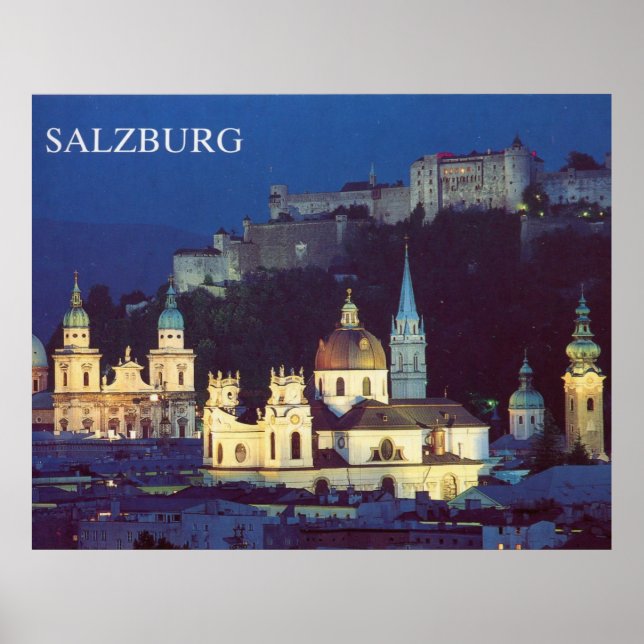 Poster Salzbourg (Devant)